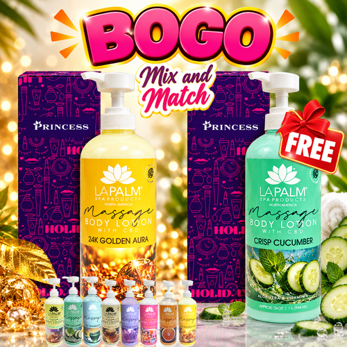 Holiday Massage Lotion 36oz BOGO. Mix & Match 