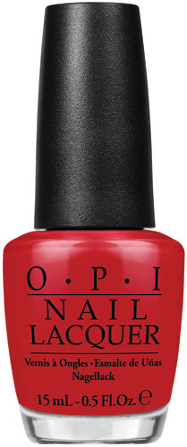 OPI Lacquer .5oz #NL A70 RED HOT RIO