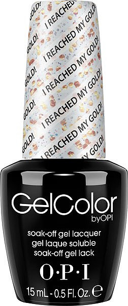 OPI GelColor .5oz (BLK) #GC G02 I Reached My Gold