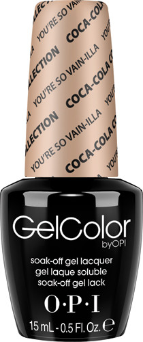 OPI GelColor .5oz (BLK) #GC C14 You're So Vain-illa