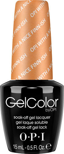 OPI GelColor .5oz (BLK) #GC N41 OPI with a Nice Finn-ish