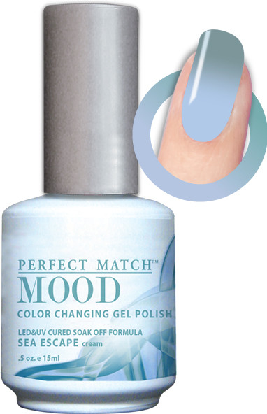 LeChat Mood Color Changing Gel Polish - MPMG33 Sea Escape