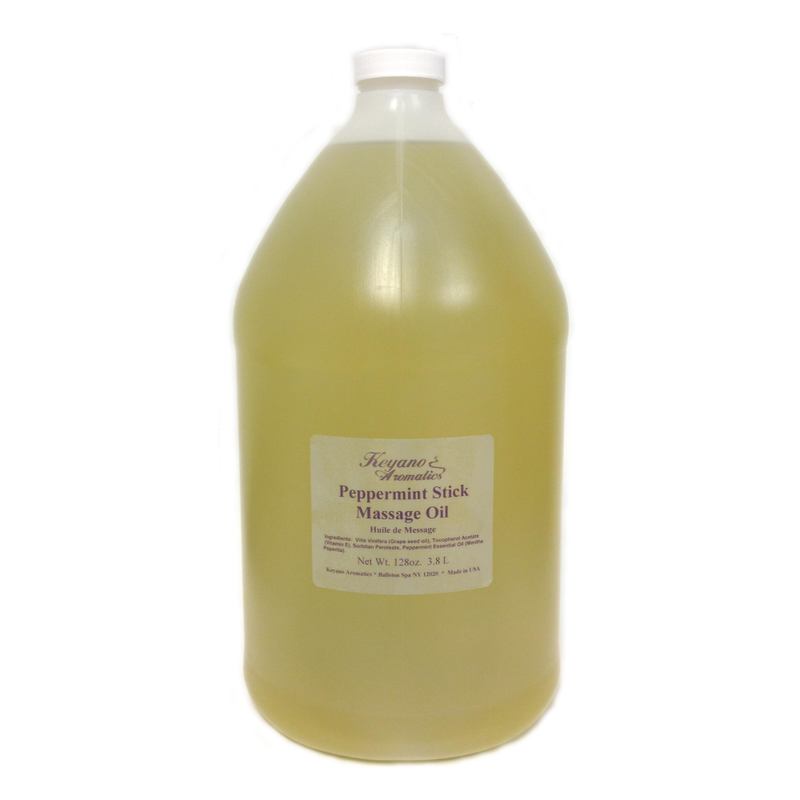 Keyano Manicure And Pedicure Peppermint Stick Massage Oil 1 Gal