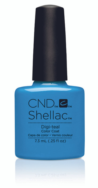 CND SHELLAC (Red Box) - #92008 (91167) Digi-Teal .25 oz