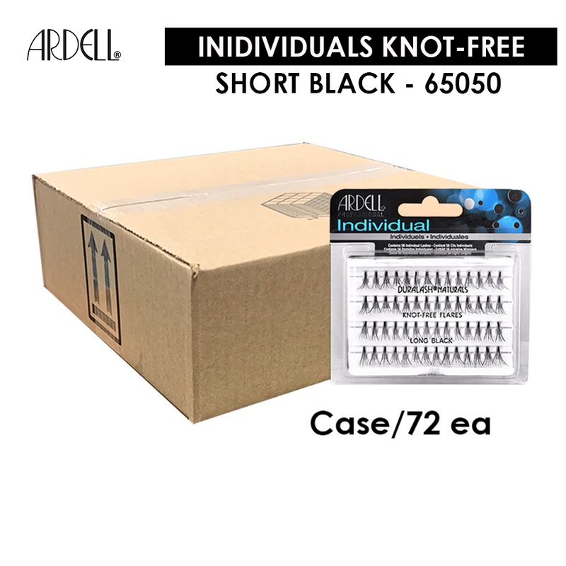 Ardell Duralash - Knot Free Flares - Short Black Cs/72pc x $2.83 (#65050)