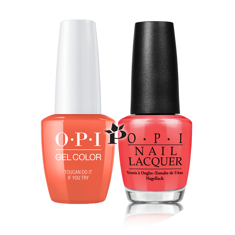 OPI Duo #GC A67 TOUCAN DO IT IF YOU TRY