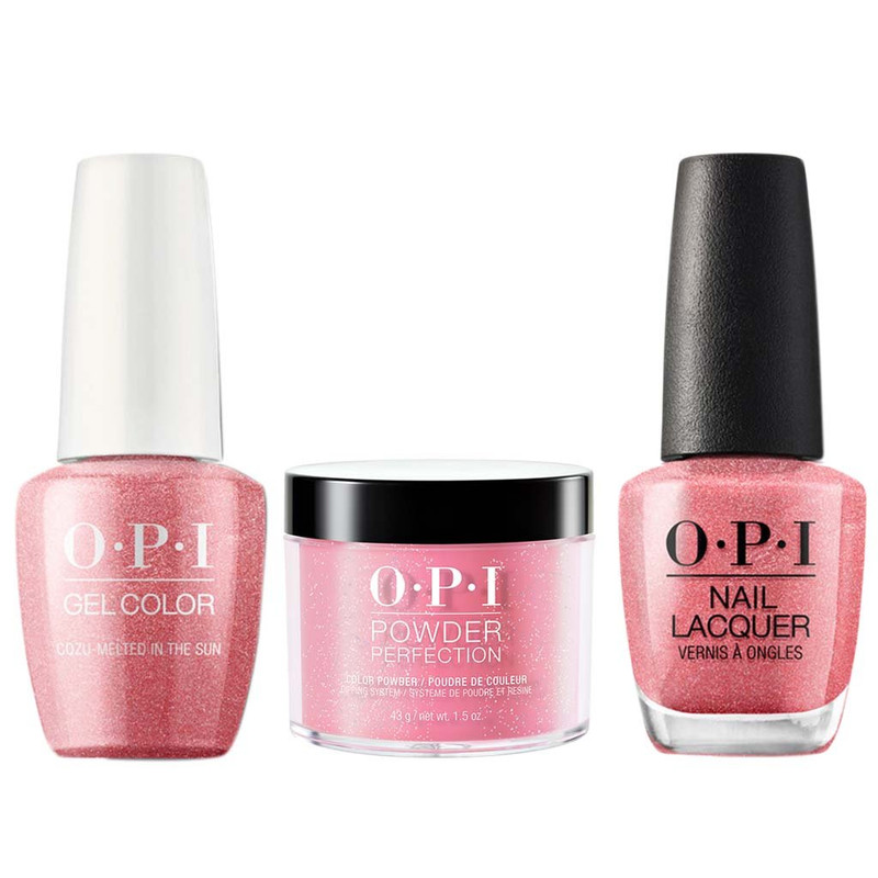 OPI 3in1 (Gel+Lacquer+Dip 1.5oz) #M27 Cozu-melted in the Sun