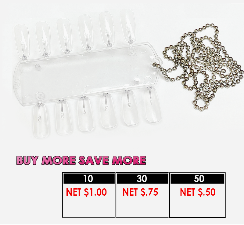 OPI Clear Palette with chain Buy more save more (Clearance)