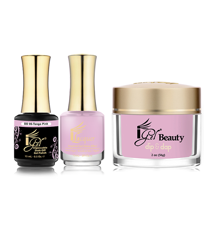 iGel Combo (Duo+DIP) - DD06 TANGO PINK