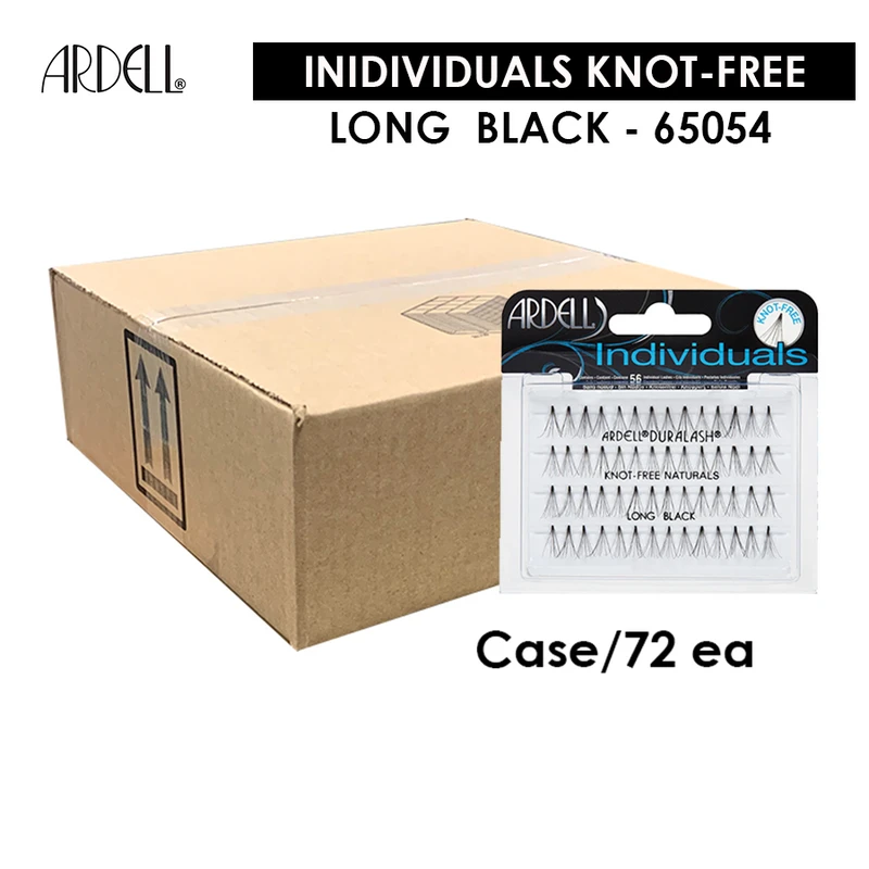 Ardell Duralash - Knot Free Flares - Long Black Cs/72pc x $2.83 (#65054)