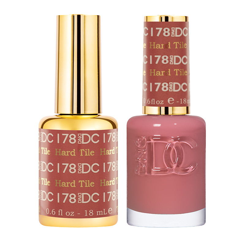 ドクターシェルディング DND DC Duo Gel - #178 HARD TILE | Princess Nail Supply