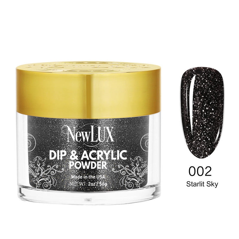 NewLux Dip & Acrylic 2oz  - #002 Starlit Sky