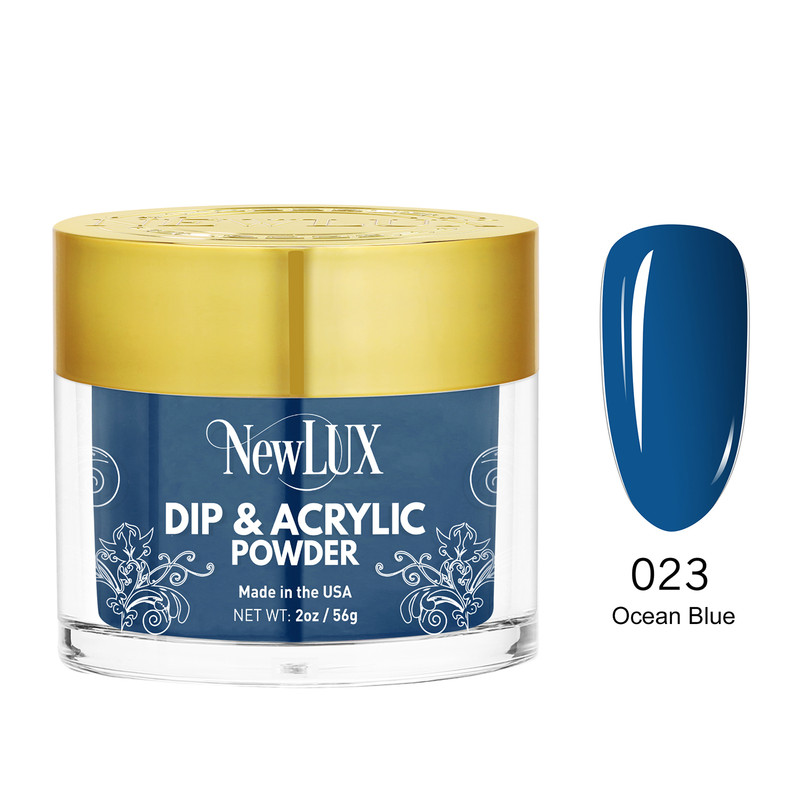 NewLux Dip & Acrylic 2oz  - #023 Ocean Blue