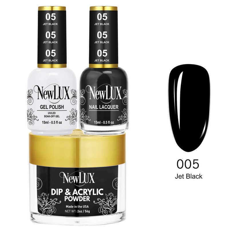 NewLux Combo - #005 Jet Black