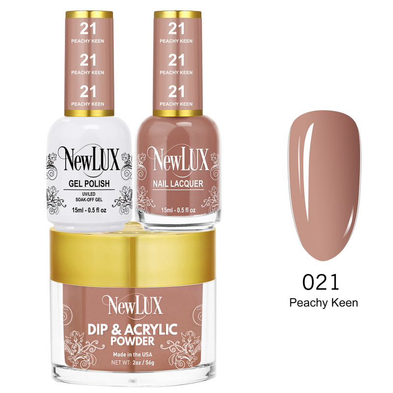 NewLux Combo - #021 Peachy Keen