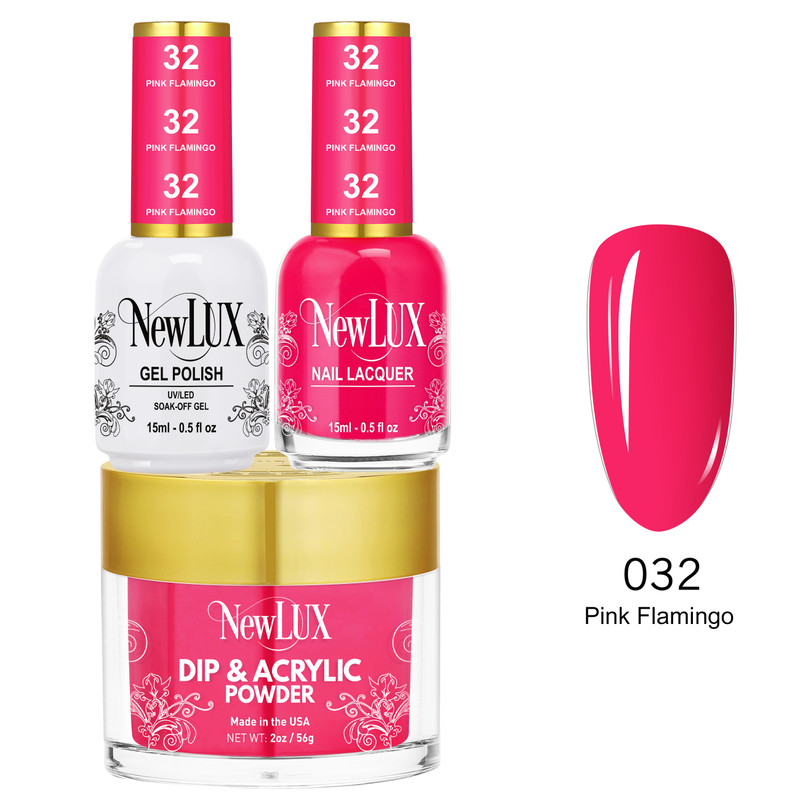 NewLux Combo - #032 Pink Flamingo
