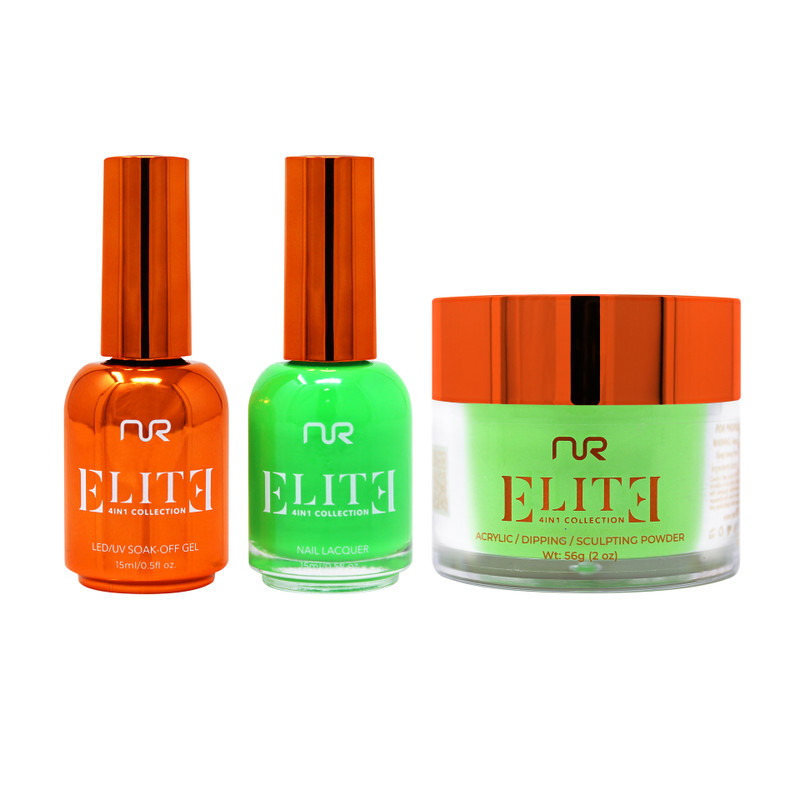 NR Elite 4in1:Gel+Lacquer+Dip|Acrylic -  #EMS82 Shamrock Sensation