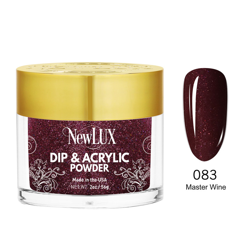 NewLux Dip & Acrylic 2oz  - #083 Waster Wine