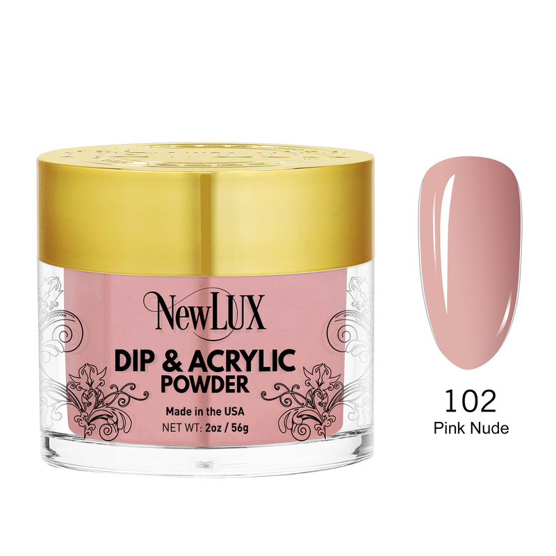 NewLux Dip & Acrylic 2oz  - #102 Pink Nude