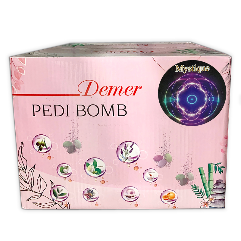 Demer Pedi Bomb - Case/400 Tablets - Mystique