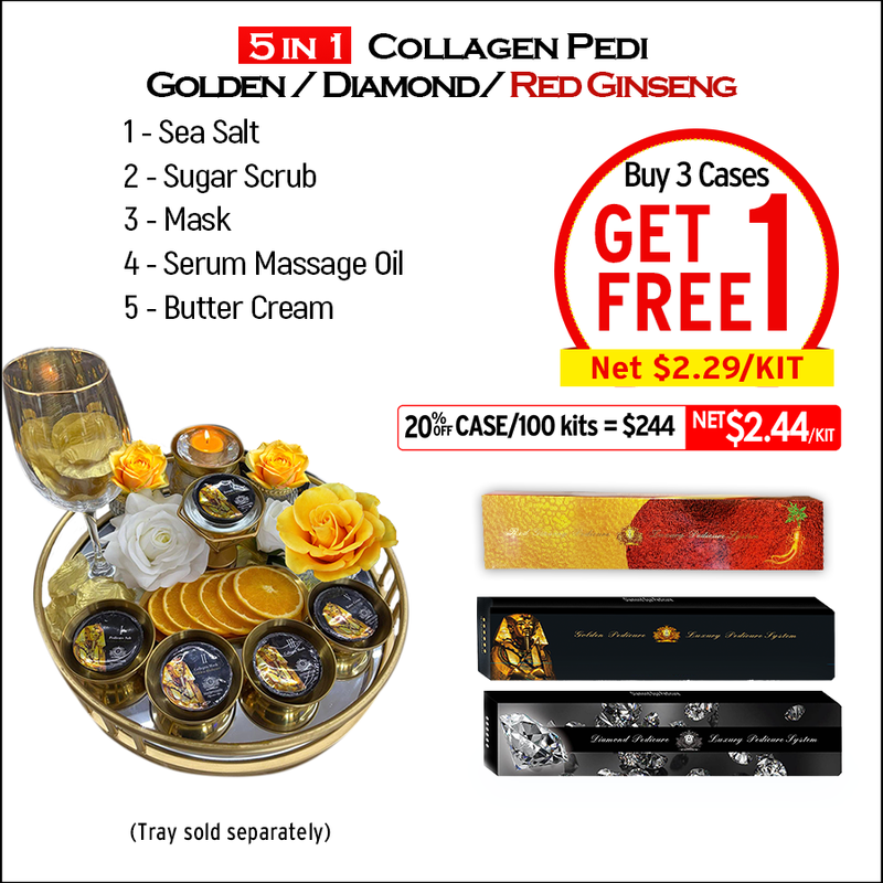 Mademoiselle Collagen Spa 5in1, Buy 3 Case x 100 kit x $3.05, Free 1 Case