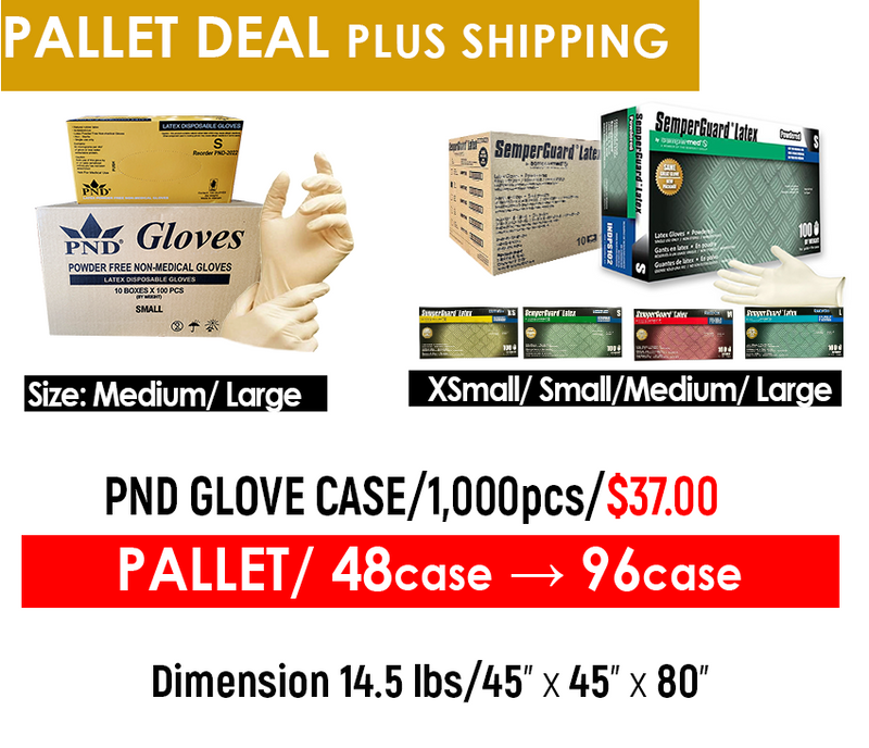 Pallet Deals Glove Case/10box x $37