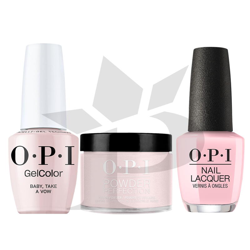 OPI 3in1 (Gel+Lacquer+Dip 1.5oz) #SH1 Baby, Take a Vow OPI 3in1 (Gel+Lacquer+Dip 1.5oz) #SH1 Baby, Take a Vow