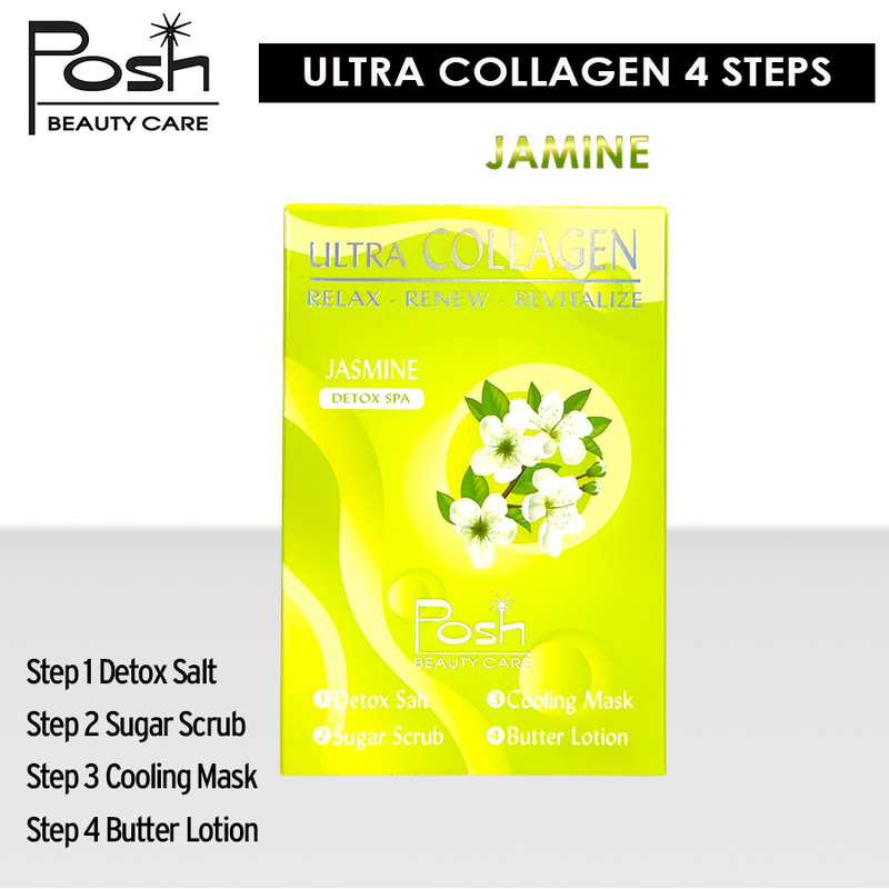 Posh Ultra Collagen 4 Steps. Case/50 kits x $1.20 - Jasmine