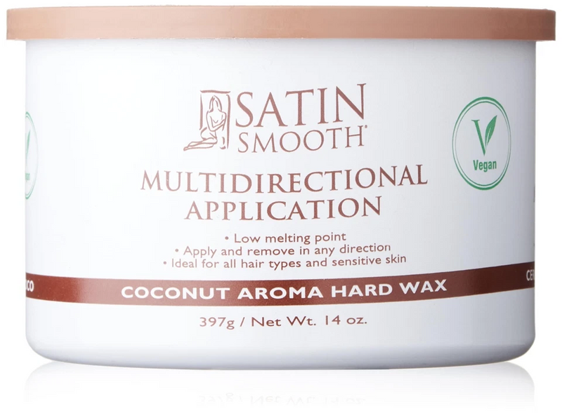 Satin Smooth Hard Wax 14oz - 61951 - Coconut Aroma