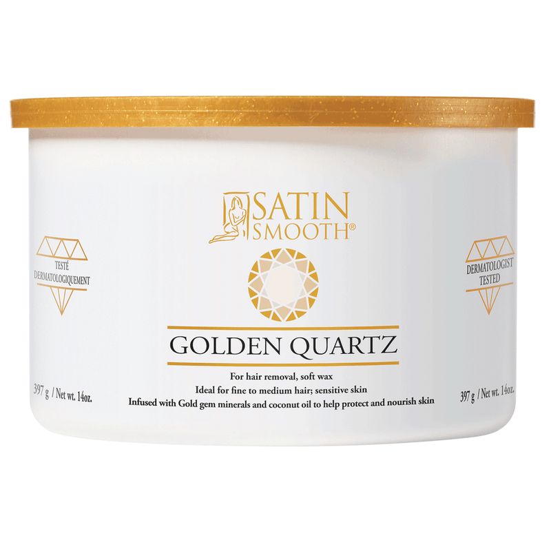 Satin Smooth Soft Wax 14oz - 814142 - Golden Quartz