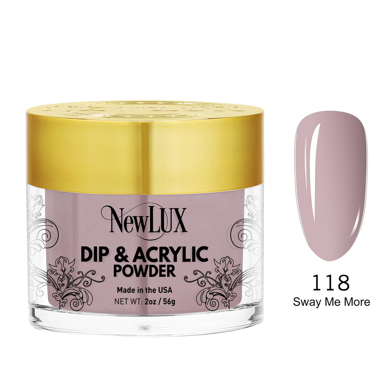 NewLux Dip & Acrylic 2oz  - #118 Sway Me More