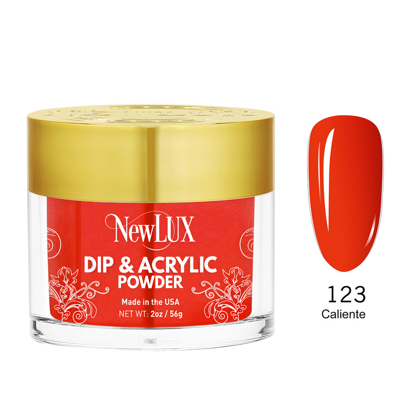 NewLux Dip & Acrylic 2oz  - #123 Caliente