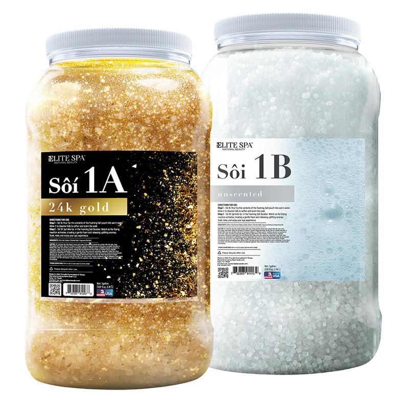 Bare Soak Soi 1A & Soi 1B Set, 24K Gold