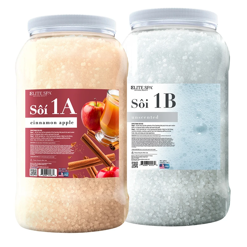 Bare Soak Soi 1A & Soi 1B Set, Cinnamon Apple