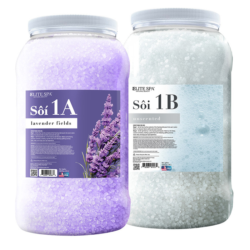 Bare Soak Soi 1A & Soi 1B Set, Lavender Fields