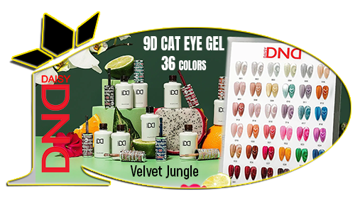 DND 9D Cat Eye Velvet Jungle Gel