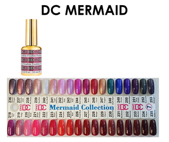 DND DC Mermaid Gel Set 36 Colors + Tip