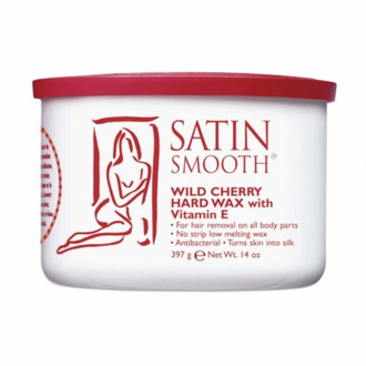 Satin Smooth Hard Wax 14oz - 814131 - Wild Cherry