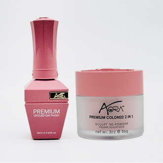 Aora 2in1 Set: Gel + Dip|Acrylic -#60 - Choco Kitty