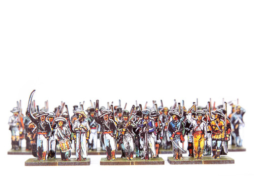 18mm Texian Infantry 18mm Texian Infantry