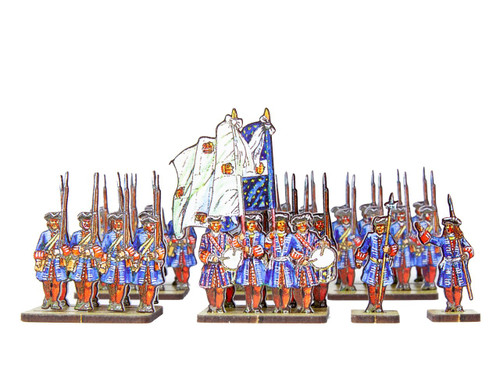 28mm WoSS French Maison Du Roi - Gardes Francaises