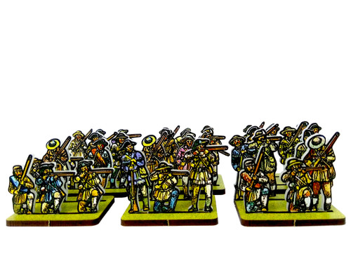 28mm AWI American Riflemen