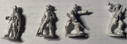 28mm US Michigan dismounted cavalry command, summer