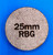 3mm MDF, 25mm round bases, 10 Pack