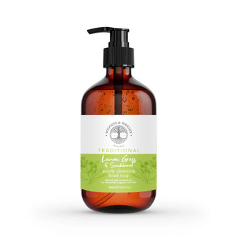 500mls  of Lemongrass & Sandalwood Hand Wash