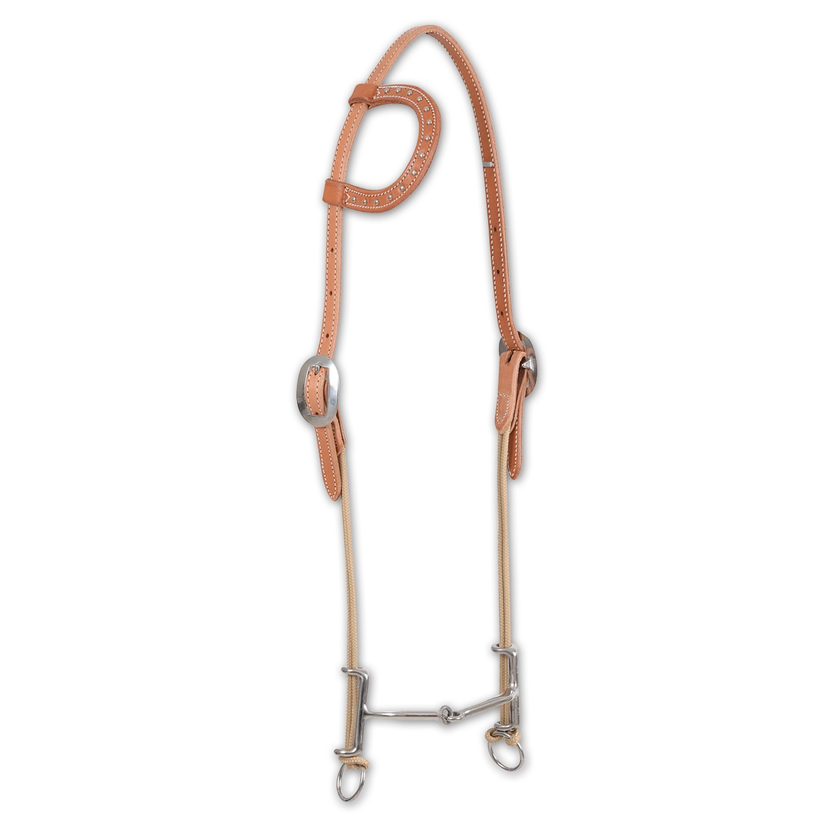 Equisential Route 66 Smooth Snaffle Bit - Sweet Iron Horse Bit For Training & Riding