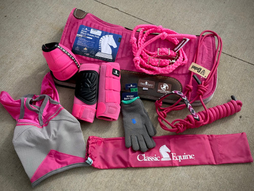 WEEKLY DEAL: Hot Pink BUNDLE - All Classic Equine items shown!