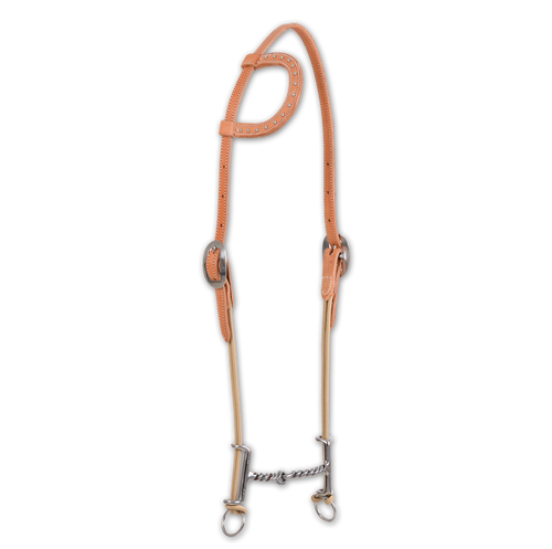 Gag Bit Slip Ear - Twisted Wire Snaffle