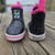 Buoy Boots - KIDS BLACK CHEETAH PRINT