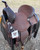CUSTOM ORDER: Martin Stingray Barrel Saddle - Chocolate Roughout with strings.